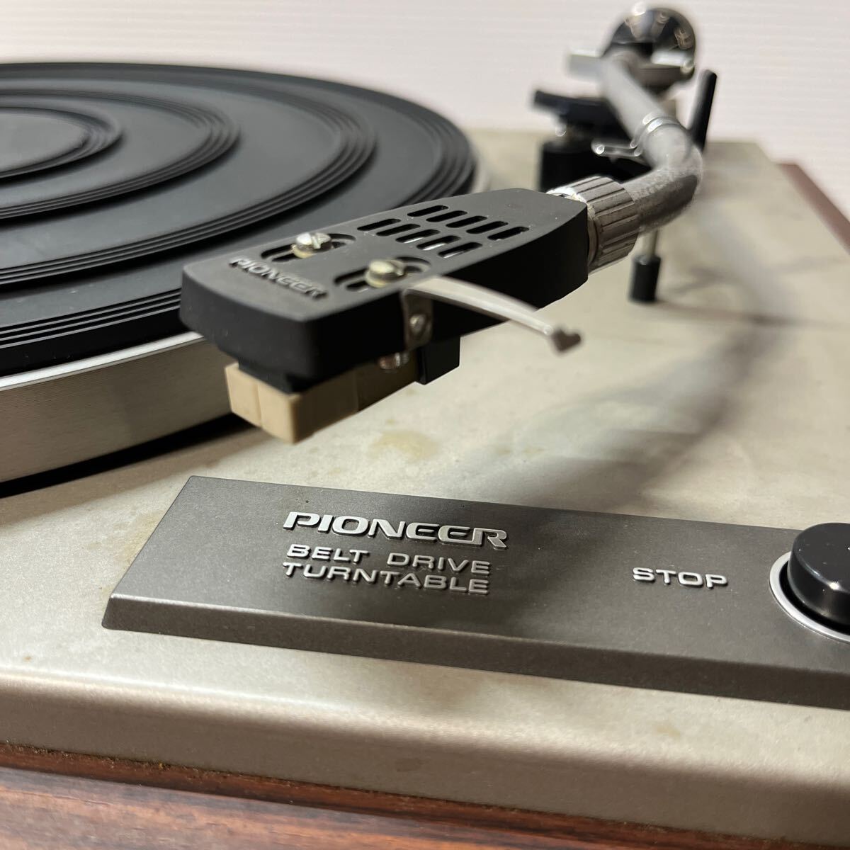PIONEER パイオニア ES-PL ターンテーブル レコードプレーヤー レトロ ジャンク パーツ取り オーディオ機器の画像3