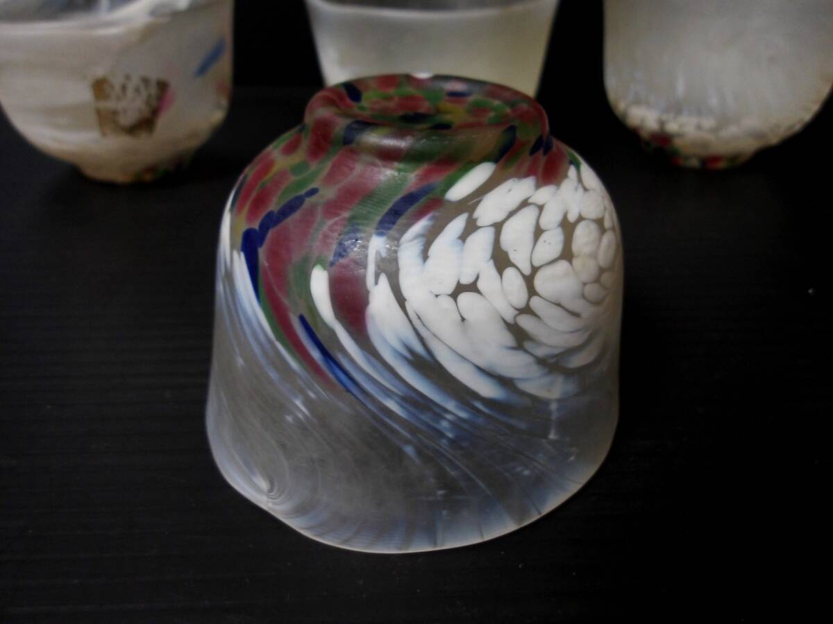 ガラス 器 小鉢 ボウル レトロ アンティーク 陶器 陶芸 VINTAGE JAPANESE TABLEWAREの画像7