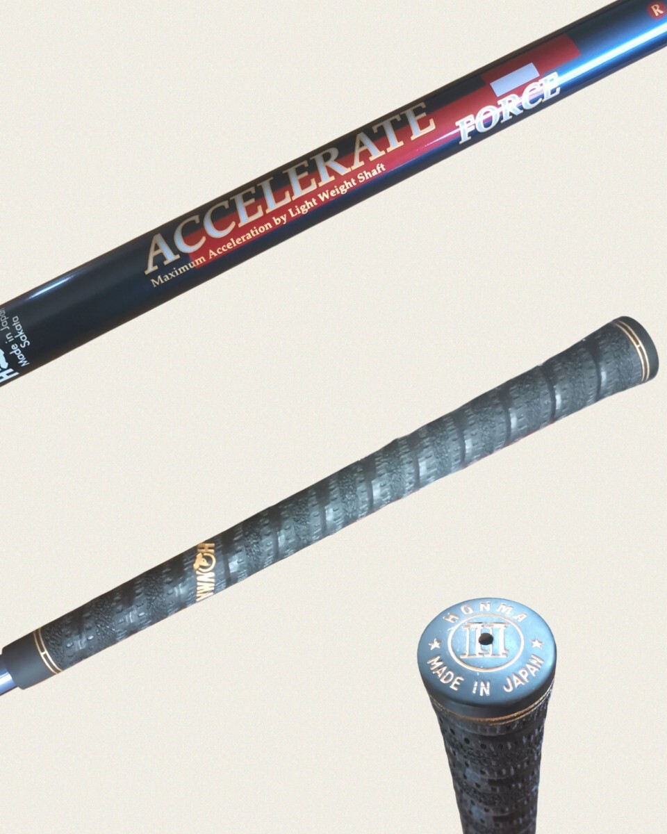 本間ゴルフ HONMA TwinMarks AP-301 MRS 単品 ６番アイアン ACCELERATE FORCE フレックス (R)_画像8