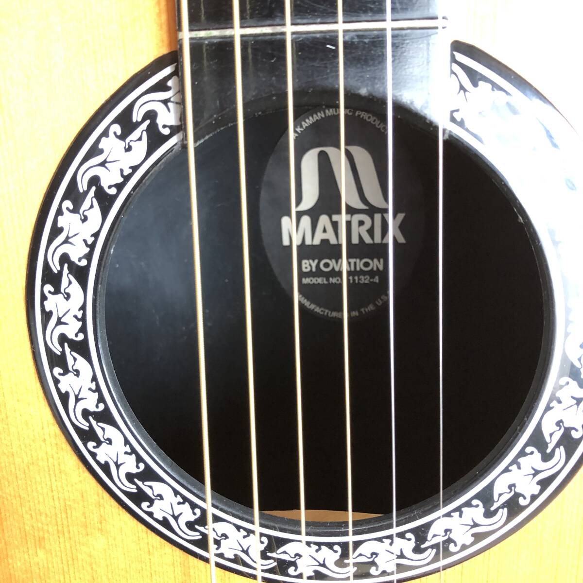 OVATION USA オベーション MATRIX マトリックス 1132-4 現状品の画像6