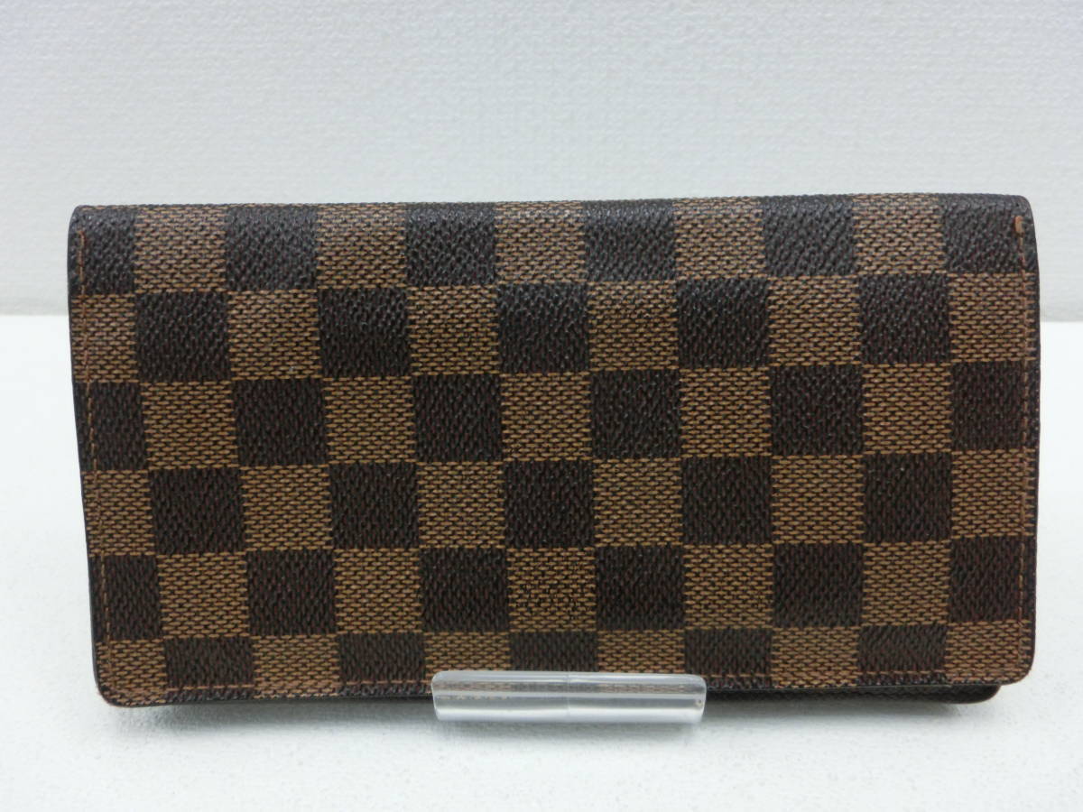 it/346150/2306/ルイヴィトン　LOUIS VUITTON　ダミエ ポルトフォイユ・ブラザ 二つ折り長財布　N60017_画像2