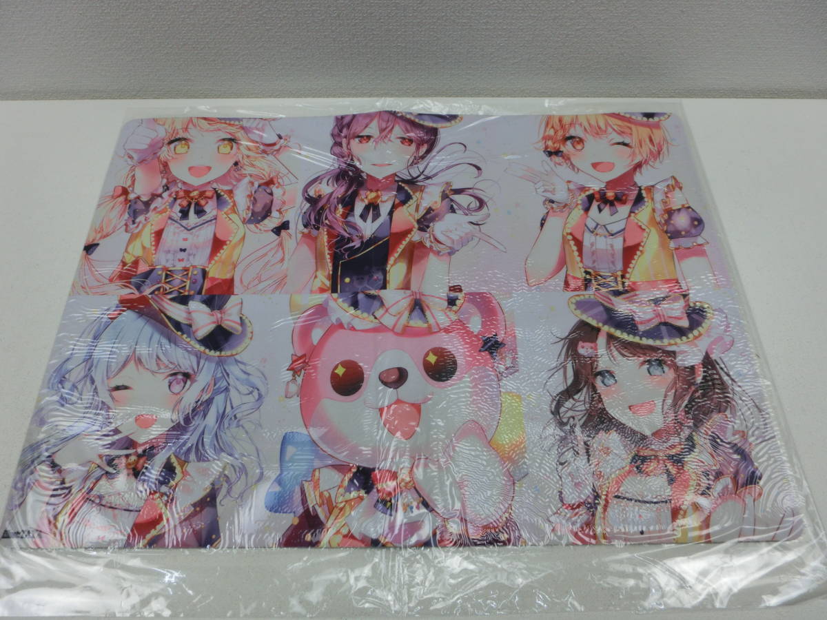 of/285735/2308/プレイマット バンドリ　BanG Dream！ハローハッピーワールド　llust：TAYA/未開封品_画像1