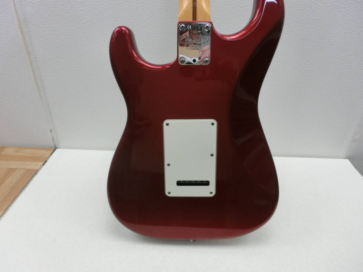 kme/480336/0408/フェンダー Fender USA ストラト エレキギター/ボルドー系の画像6