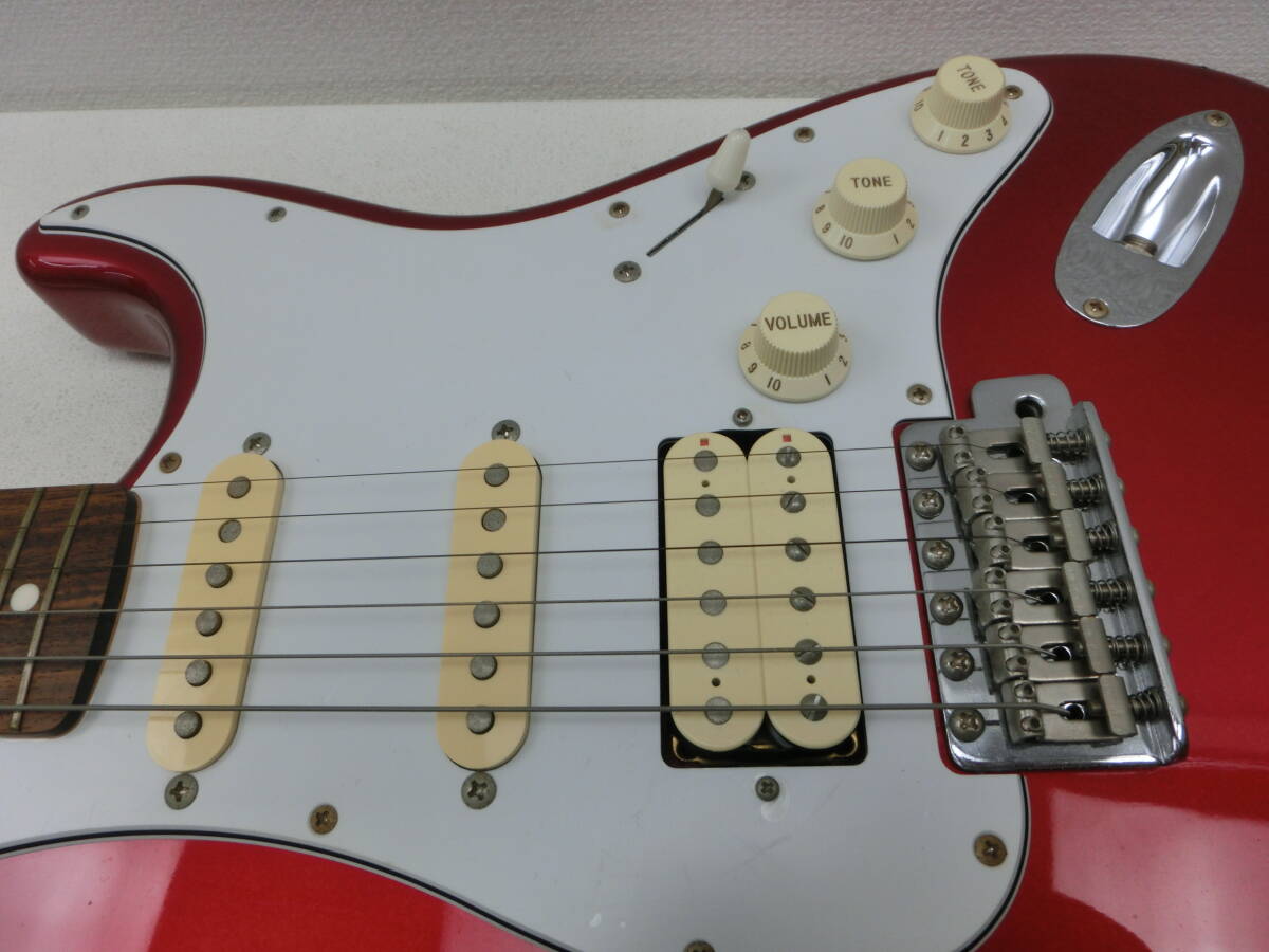 moe/577299/0408/フェンダー Fender Japan ストラトキャスター エレキギター/ボルドー系の画像5