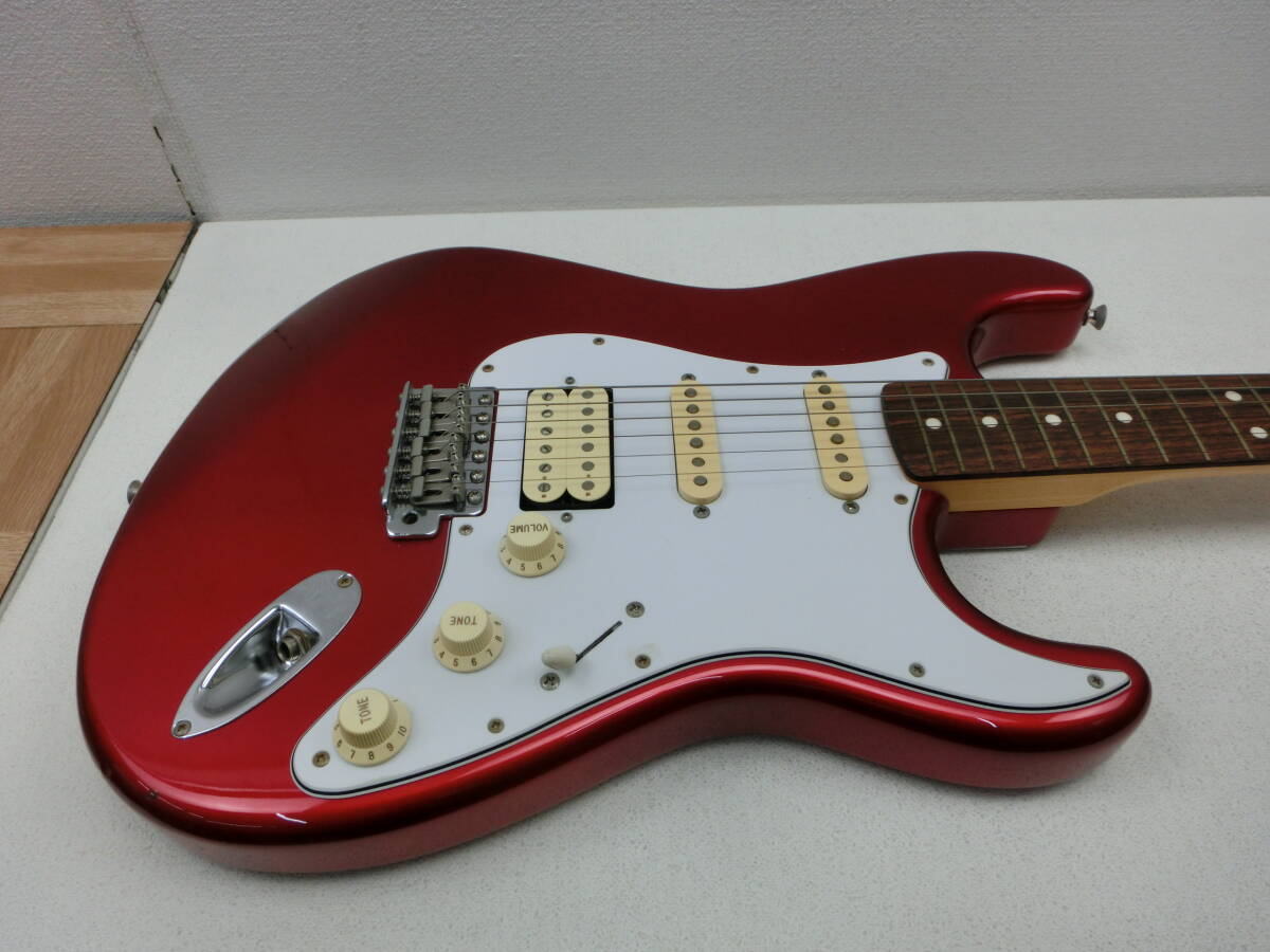 moe/577299/0408/フェンダー Fender Japan ストラトキャスター エレキギター/ボルドー系の画像2