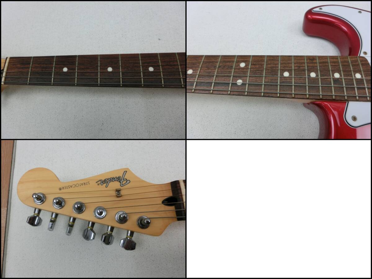 moe/577299/0408/フェンダー Fender Japan ストラトキャスター エレキギター/ボルドー系の画像7