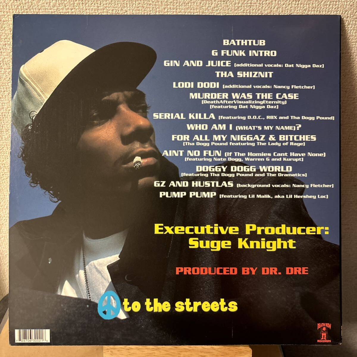 Snoop Doggy Dogg Doggystyle レコード LP スヌープ・ドッグ Dr. Dre ドクター・ドレー Warren G ウォーレン・G vinyl アナログの画像2