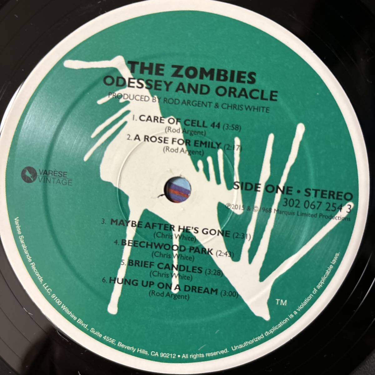 The Zombies Odessey & Oracle レコード LP ゾンビーズ and オデッセイ・アンド・オラクル vinyl アナログ odyssey_画像3