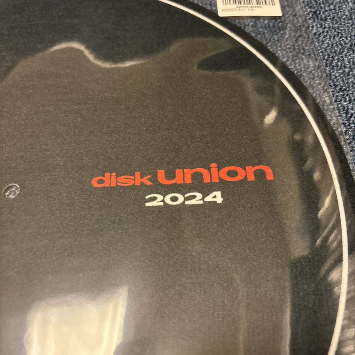 新品未使用 disk union スリップマット ノベルティ ディスクユニオン ターンテーブル 新品 未使用 2024_画像2