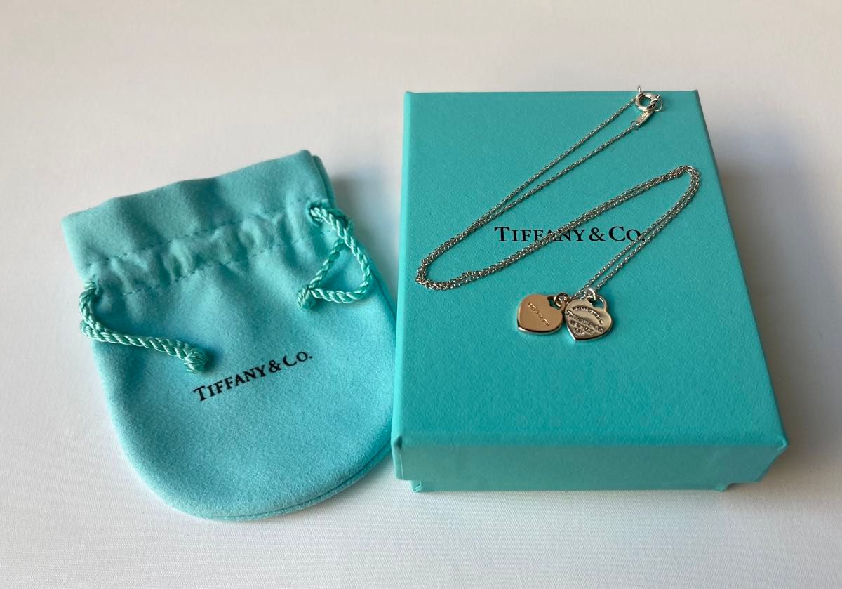 Tiffany&co ティファニー リターントゥ ダブルハート スモール Tiffany&co ティファニー リターントゥ ダブルハート スモール