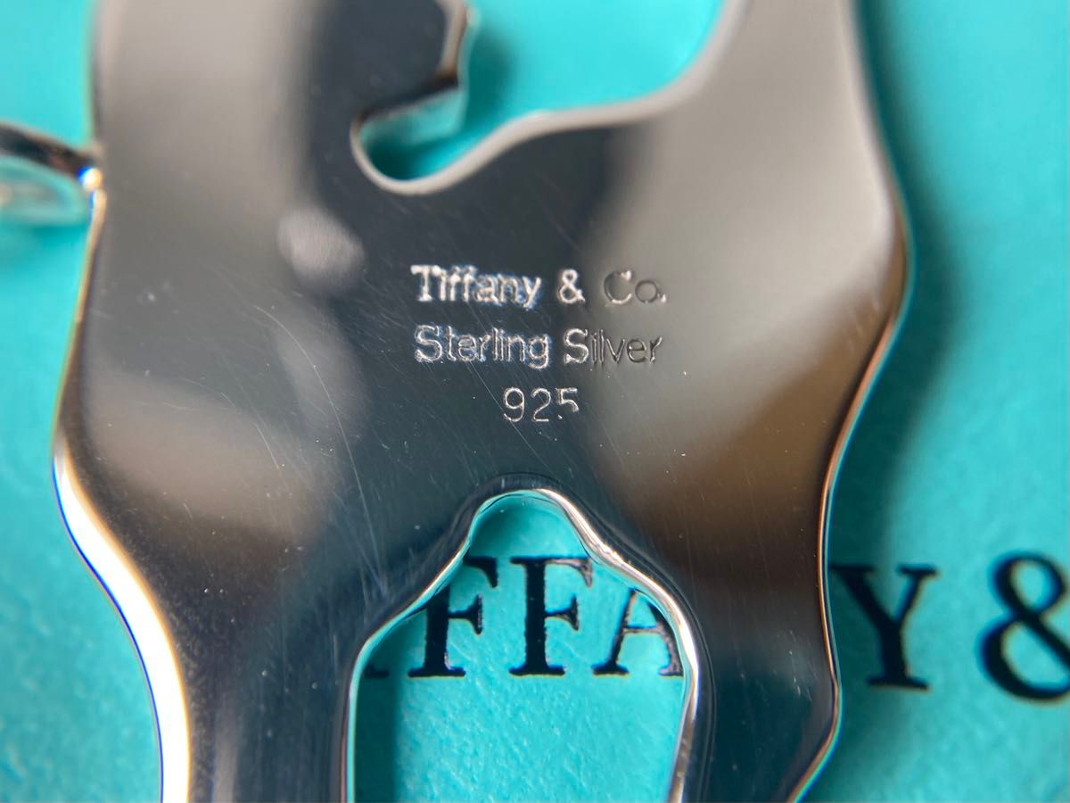 Tiffany＆co.  ティファニー　振り返るネコ　キャット　バッグチャーム　キーホルダー　シルバー　ゴールド　925 k18