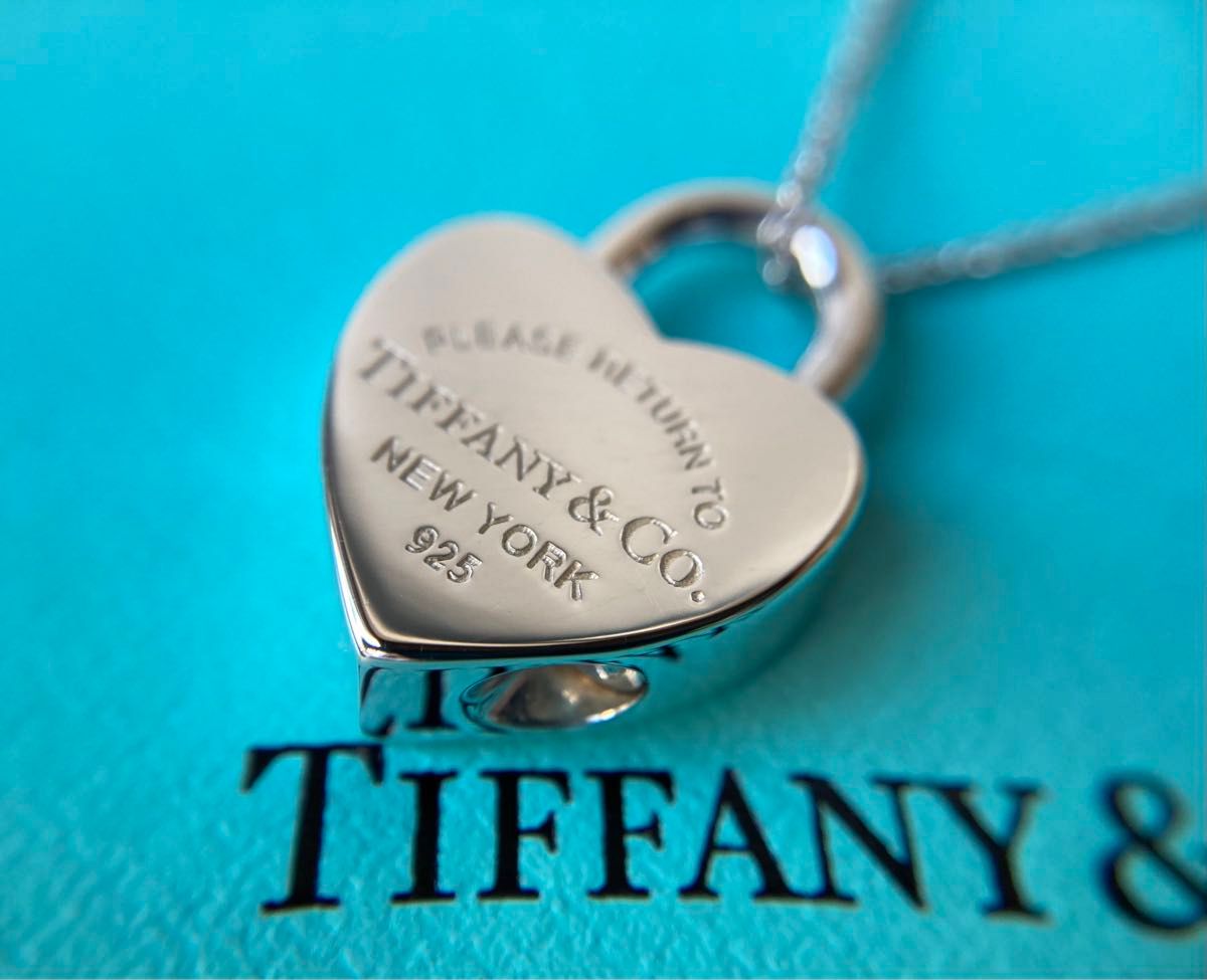 Tiffany＆co.  ティファニー　リターントゥ・ハート　カデナロック　南京錠　シルバーネックレス　Ag925