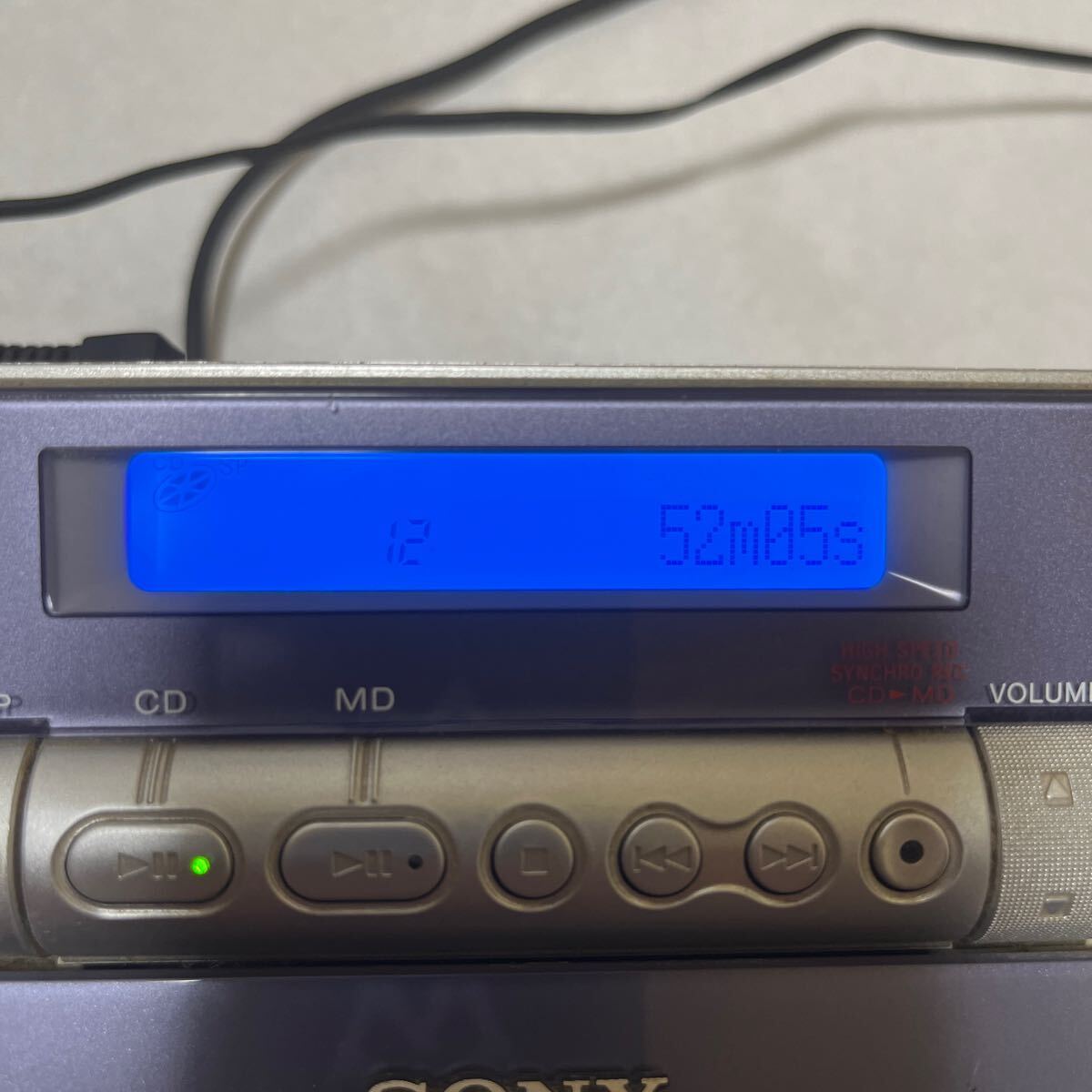 SONY CD MD player LAM-1