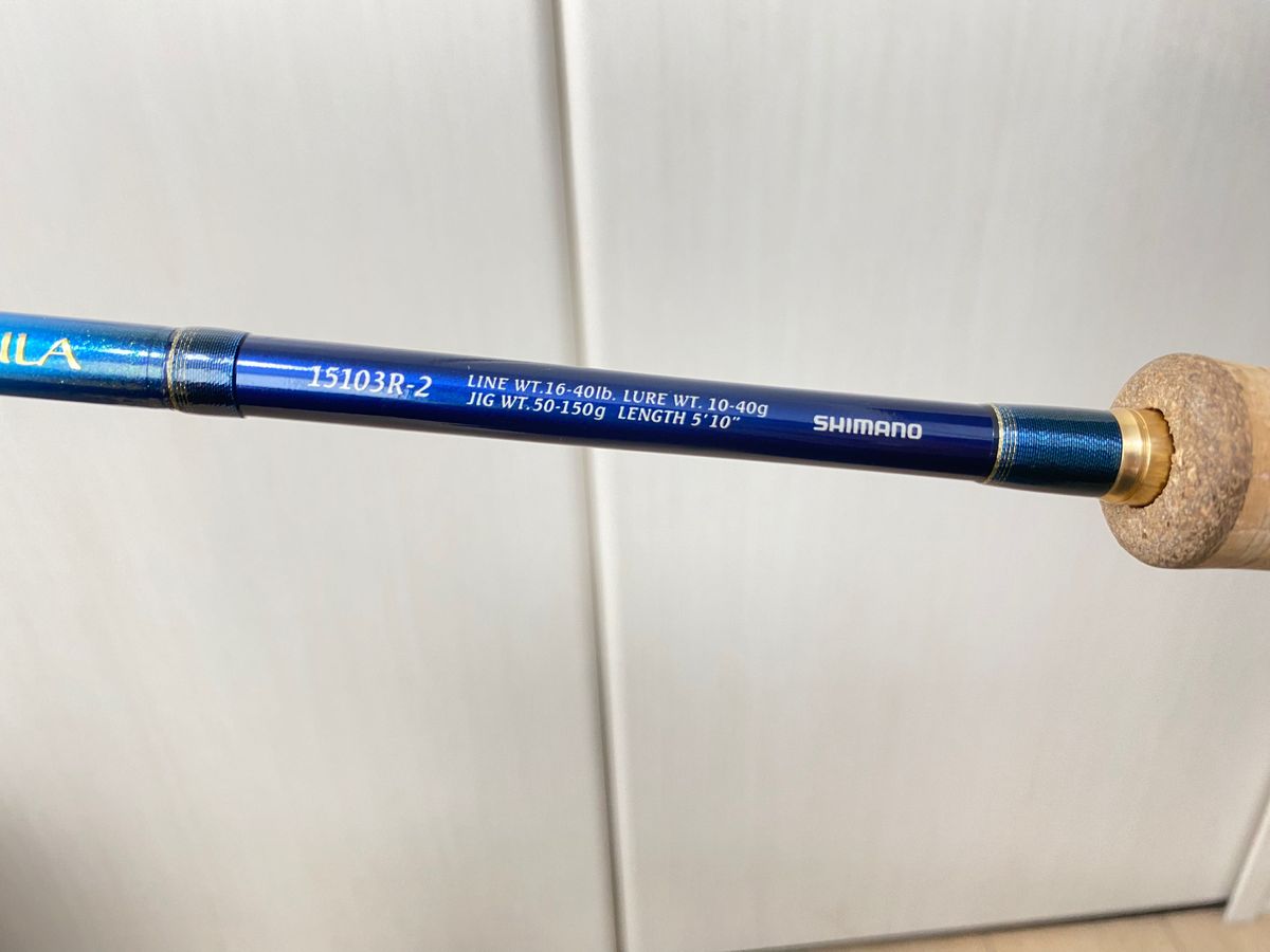 ワールドシャウラ　15103R-2 美品　ブルー　シマノ　リミテッド