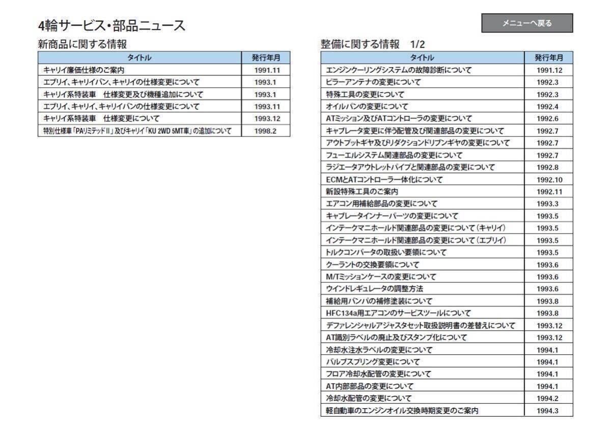 【送料無料】DE51V DF51V DC51T DD51T DC51B DD51B サービスマニュアル PDF版 エブリイ キャリイ 51エブリイ 51キャリイの画像5