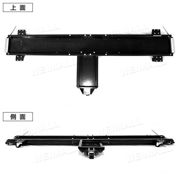 バイクドーリー 耐荷重560kg 長さ2000mm キャスター付 バイク移動 ガレージ ツール バイク ディスプレイ 中 - 大型バイク対応 新品未使用_画像5