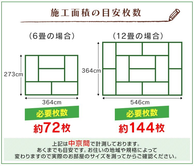 【数量限定セール】フロアタイル 置くだけ 木目調 3畳 36枚 カット可能 シール フロアシート フローリング 床材 カーペット DIY ブラウン_画像9