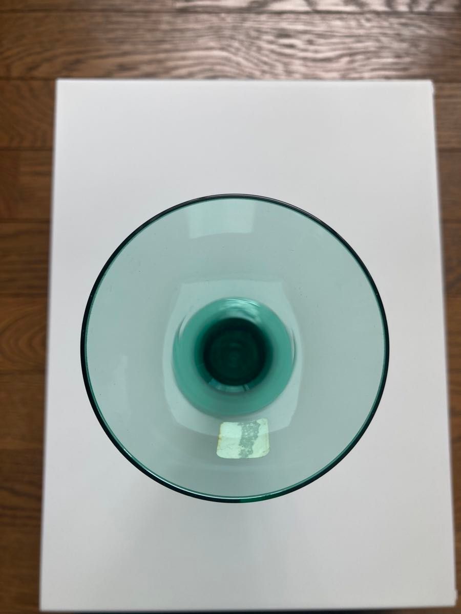 花瓶 フラワーベース　昭和レトロ　佐々木ガラス　ササキクリスタル