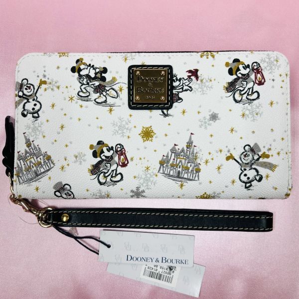 【ドゥーニー＆バーク 】ディズニー ウィンターホリデー ミッキー ミニー 長財布 Wallet by Dooney & Bourke US Disney Parks WDW_画像5