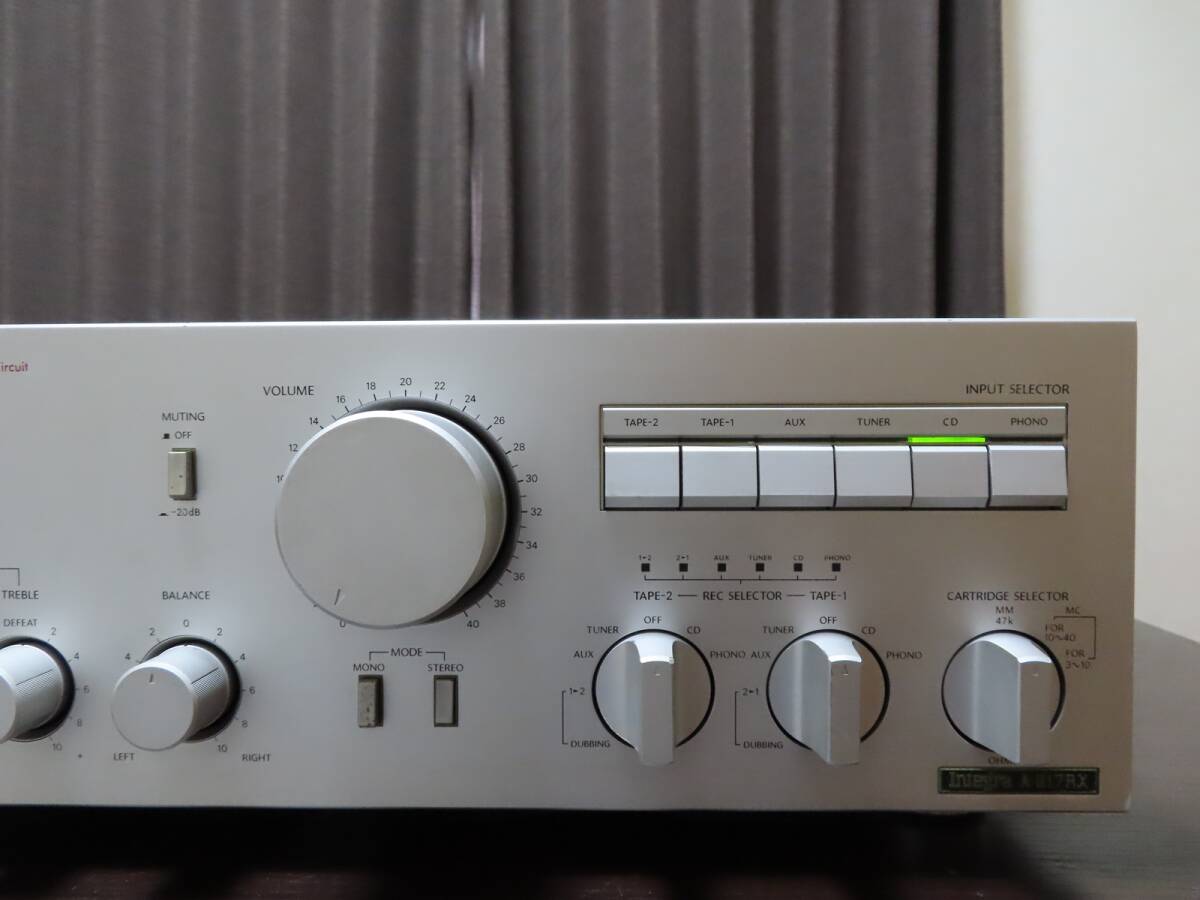 ONKYO プリメインアンプ Integra A-817RX【修理・動作品】_画像3