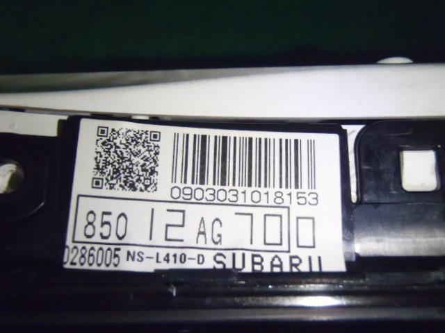 レガシィ BP9 スピードメーター 85022AG500　　73000Km_画像3