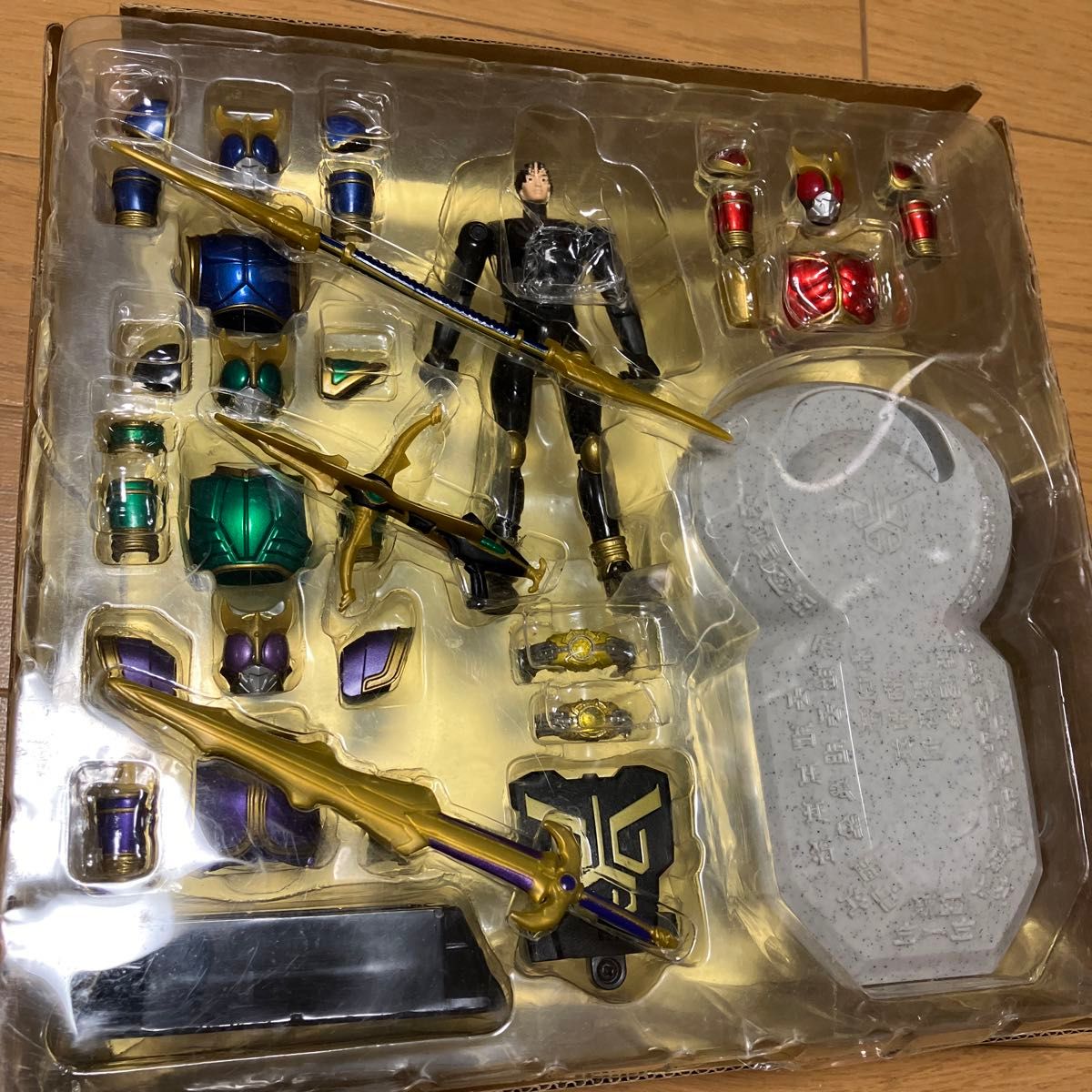 超合金 装着変身 バンダイ 仮面ライダー V3 アマゾン クウガ アギト ギルス 5体まとめて ジャンク品