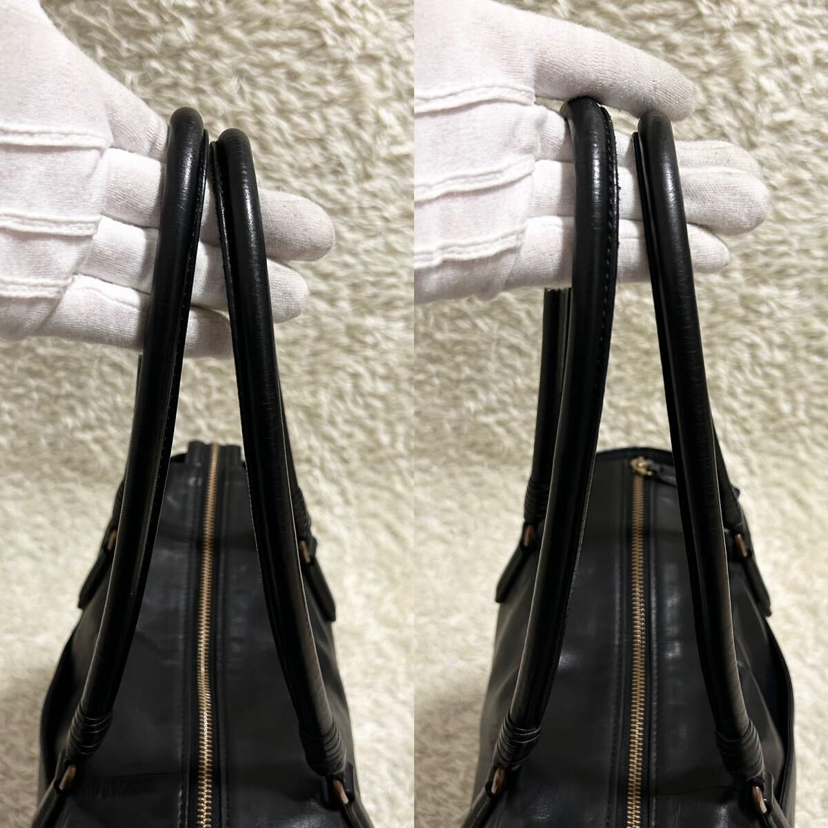 極美品 土屋鞄 ツチヤカバン プリソワトート メンズ トートバッグ ビジネスバッグ ブリーフケース A4可 PC 肩掛け レザー 本革 ブラック 黒