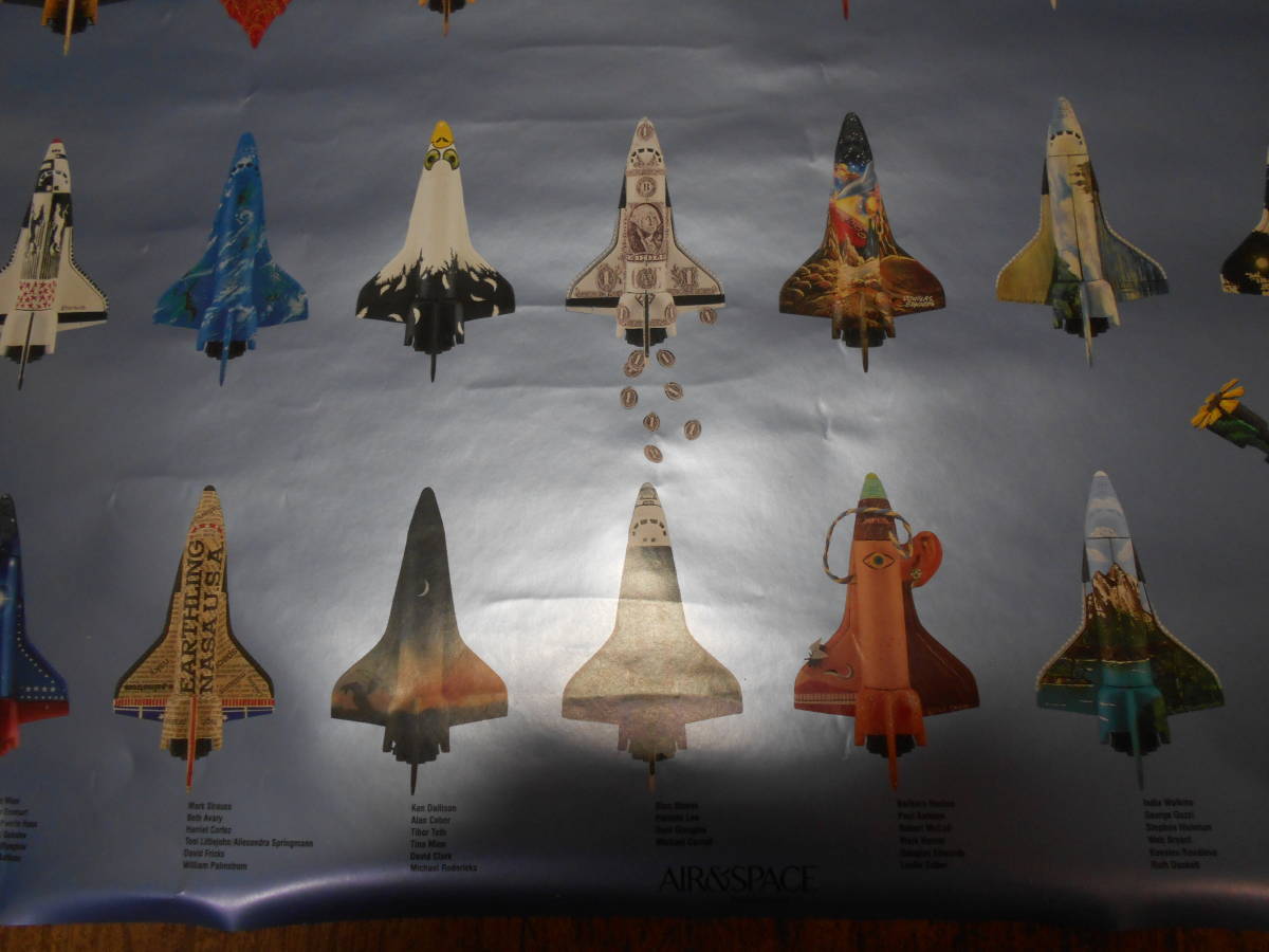 スペースシャトル ポスター スミソニアン博物館 Air & SPACE SHUTTLE 198 NASA_画像4