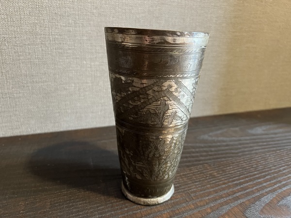 インド アンティークブラスカップ