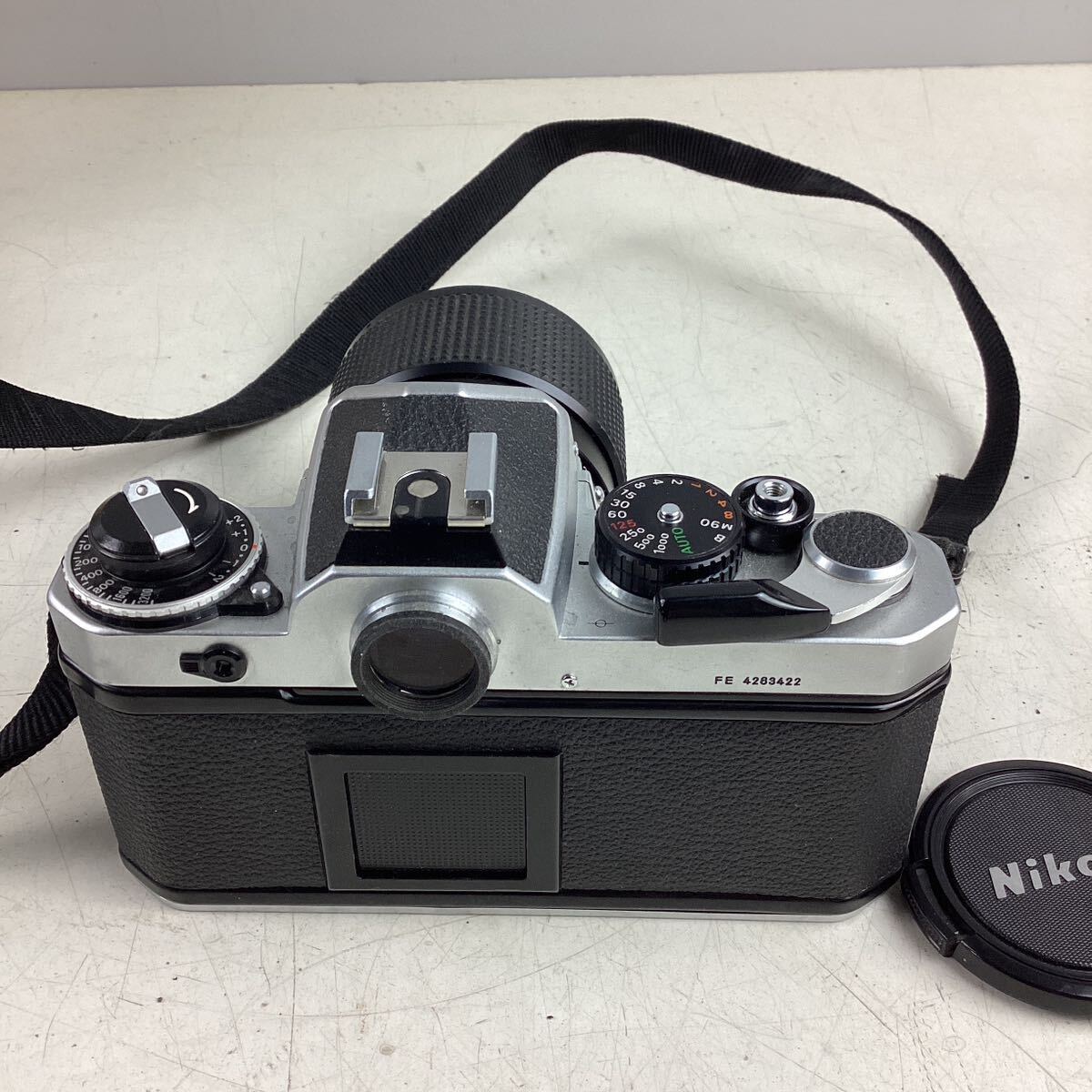 o338 Nikon ニコン フィルムカメラ 一眼レフ カメラ レンズ ボディ nikon lens series e 36~72mm 動作未確認 ジャンクの画像2