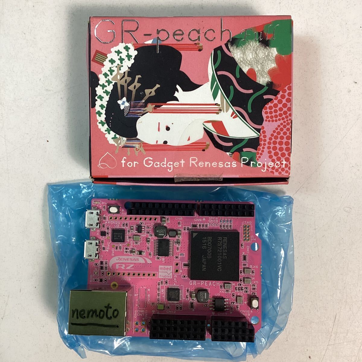 y4139 若松通商 RENESAS ルネサス GR-peach Full GR-SAKURA 2点 まとめ売り マイコン Arduino 基板 ボード 動作未確認 ジャンクの画像2