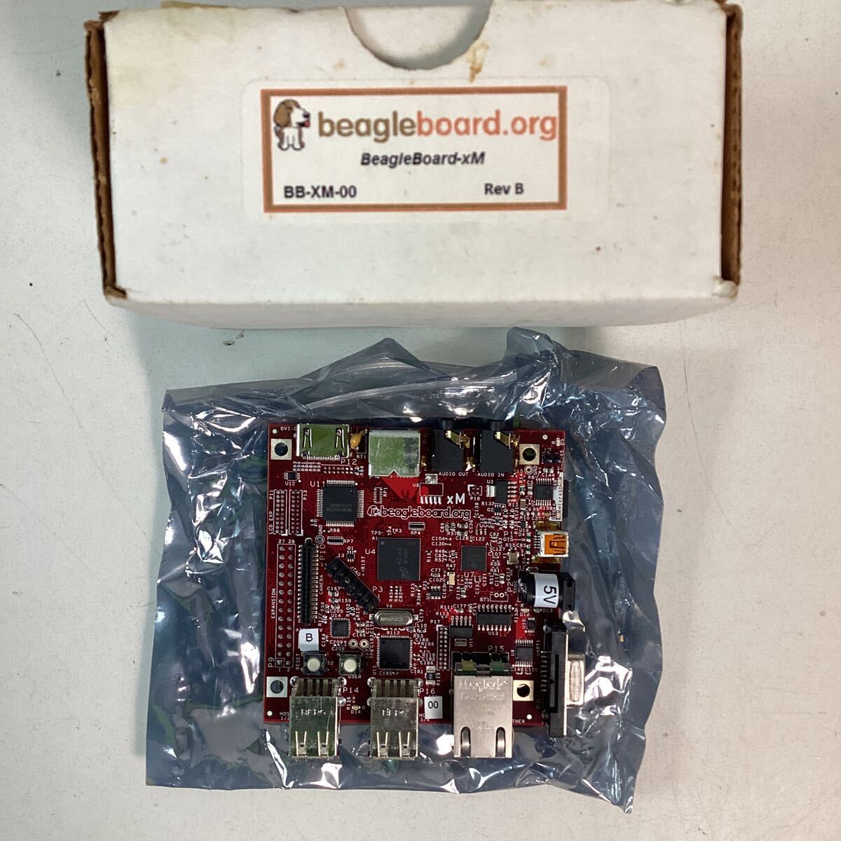 y4142 beagleboard.org ボード 2点セット BeagleBoard-xM beagle bone black A5C 基板 開発 評価 シングル ボード 動作未確認 ジャンクの画像2