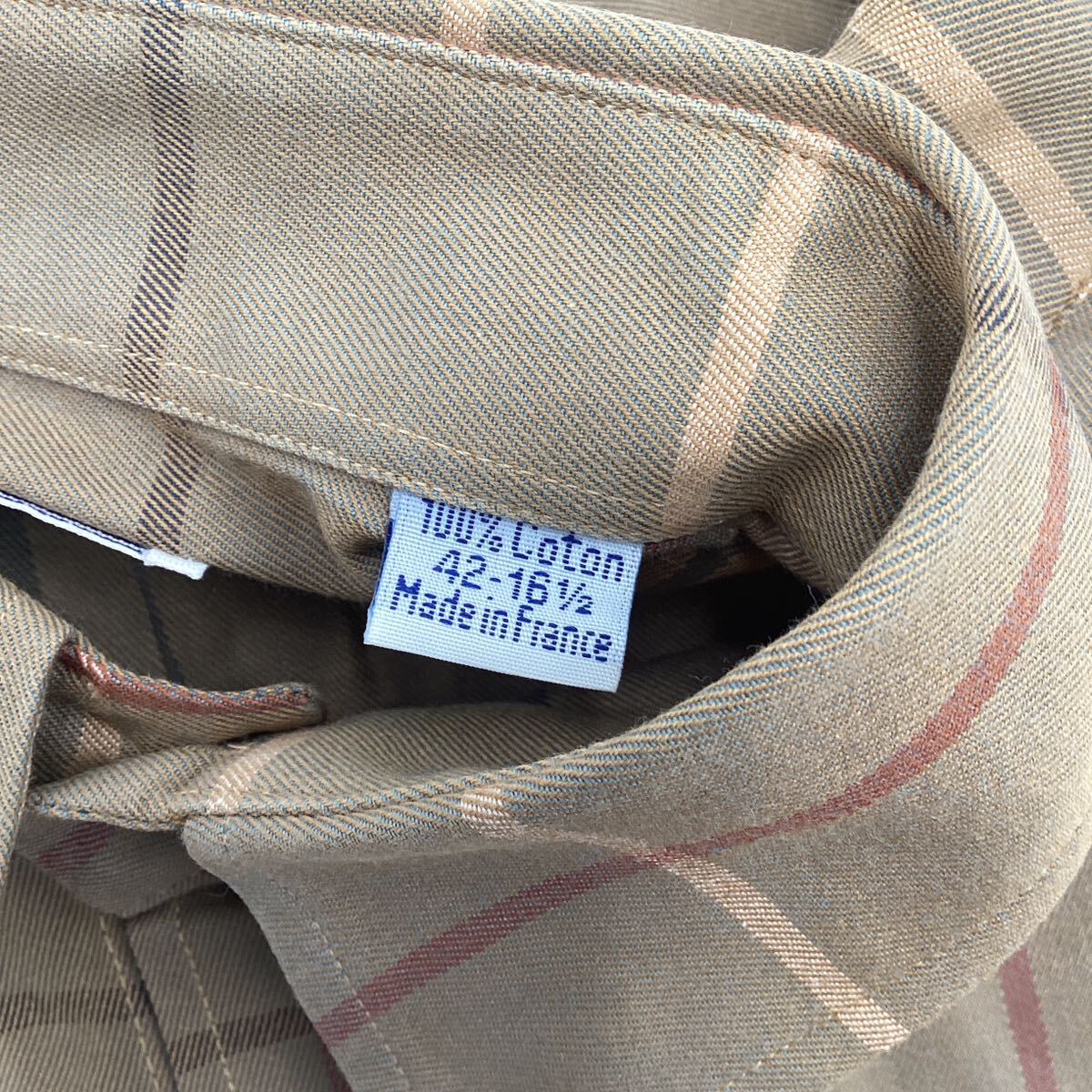 o4228 BURBERRY バーバリー 長袖レギュラーカラーシャツ カジュアル チェック メンズ の画像2