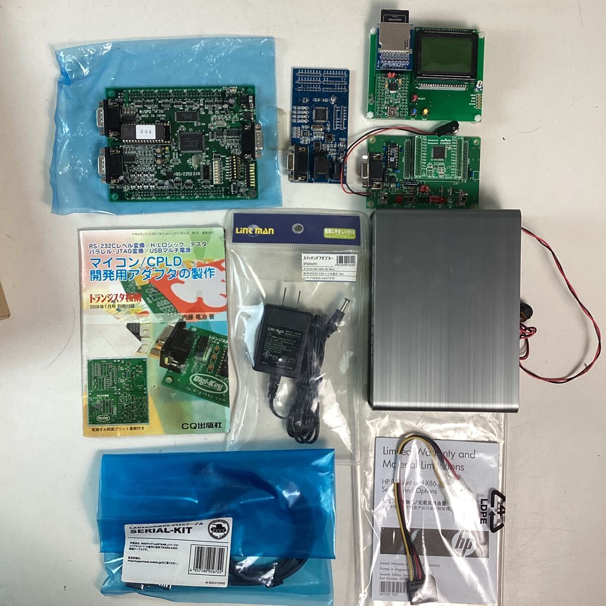 y436 microcomputer development board etc. set sale LH0E776 SH2 7046F CAT68701 development appraisal basis board board ARM Linux kit operation not yet verification Junk 