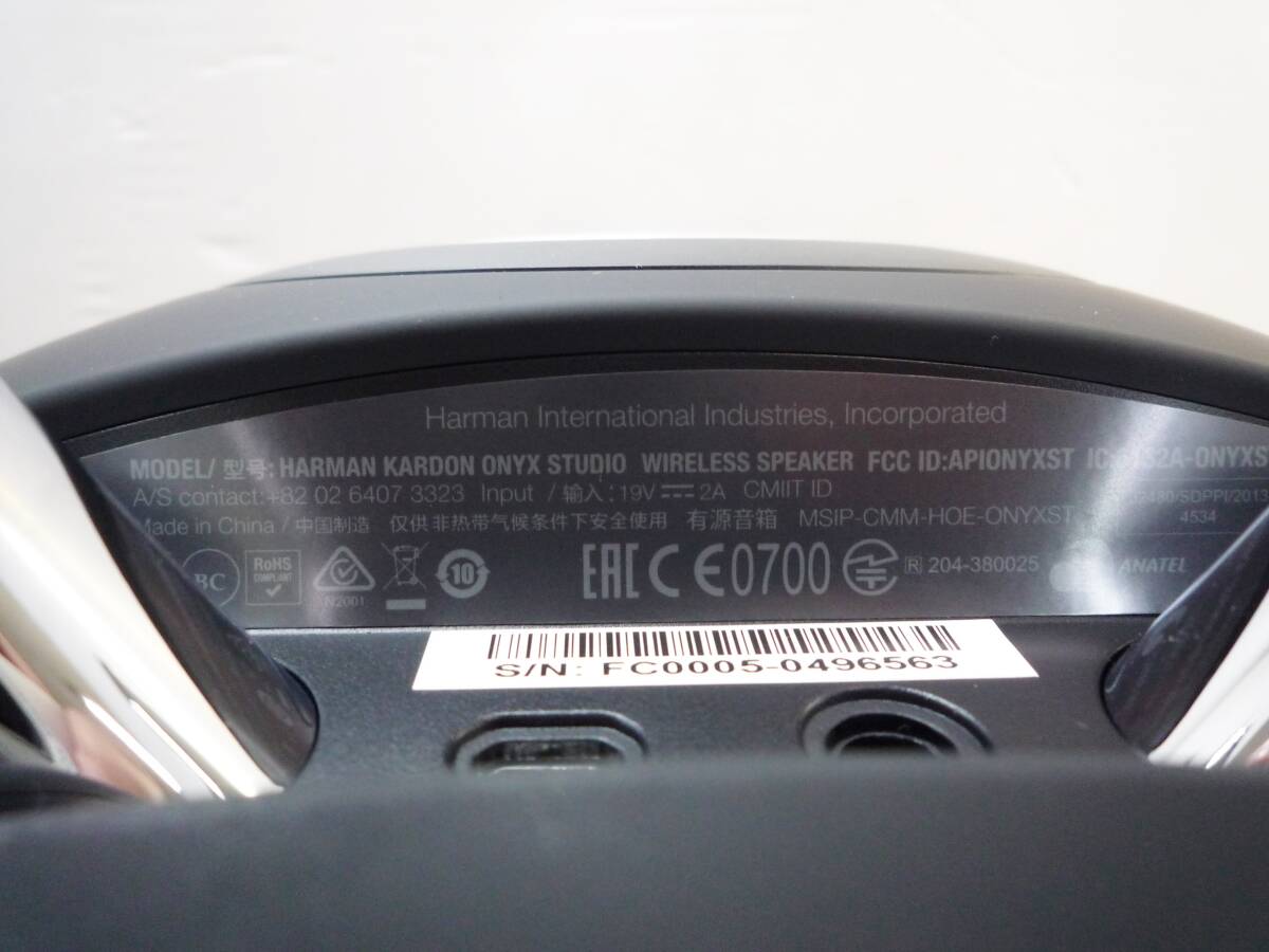 N7667t harman/kardon ONXY STUDIO スピーカー Bluetoothの画像5