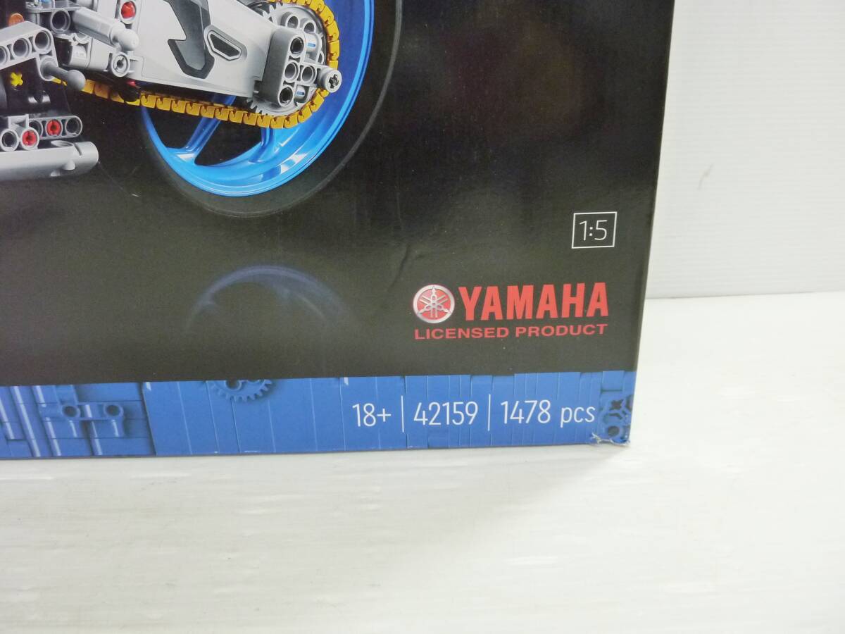 CV5666t 1円スタート 未開封 LEGO レゴ TECHNIC YAMAHA ヤマハ MT-10SP 42159の画像2
