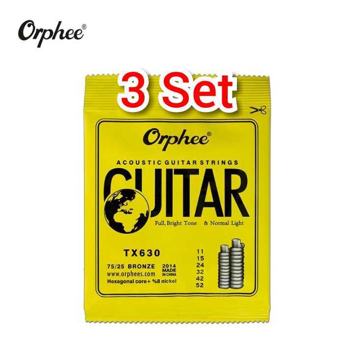 Orphee アコースティック弦 11-52 3セット_画像1