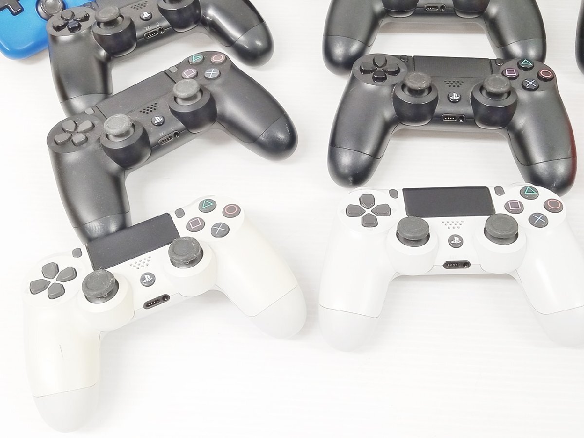 [H4C-64-008-1] SONY ソニー 他 DUALSHOCK デュアルショック 他 PS4 コントローラー まとめ売り 動作未確認 ジャンクの画像4