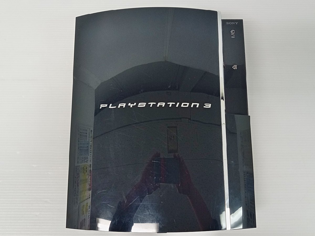 [B4B-64-076-1] SONY ソニー PlayStation3 PS3 プレイステーション3 CECH00 本体のみ 通電のみ確認 ジャンク_画像1