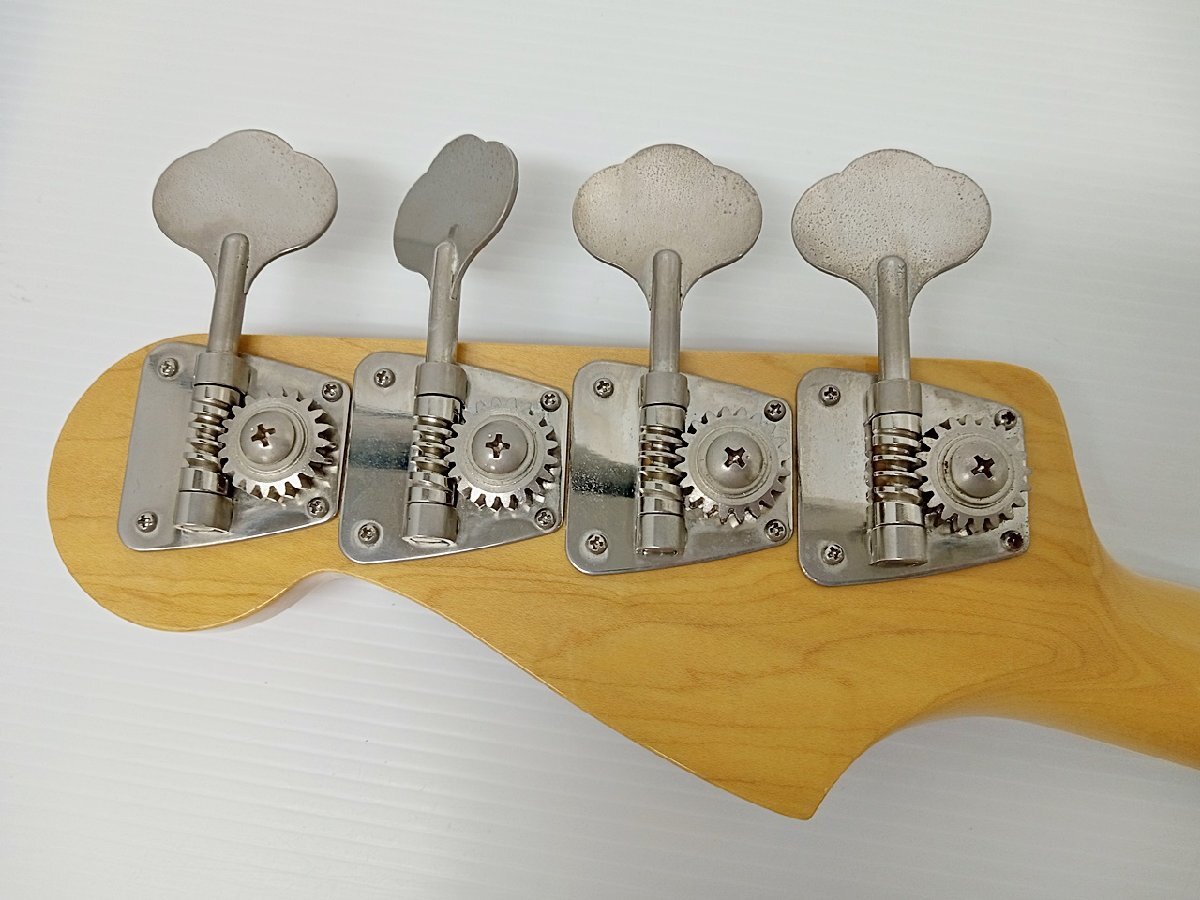 [7D-64-006] エレキベース Fender Japan フェンダージャパン JB75-90 Jazz Bass NAT フジゲン製 本体+リフトケース付 動作確認済み 中古の画像9