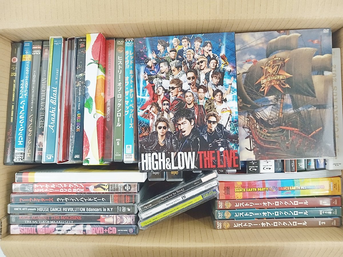 [R-232] music DVD set sale operation not yet verification Junk HiG&LOW/EXILE/f-* Fighter z/ Amuro Namie 