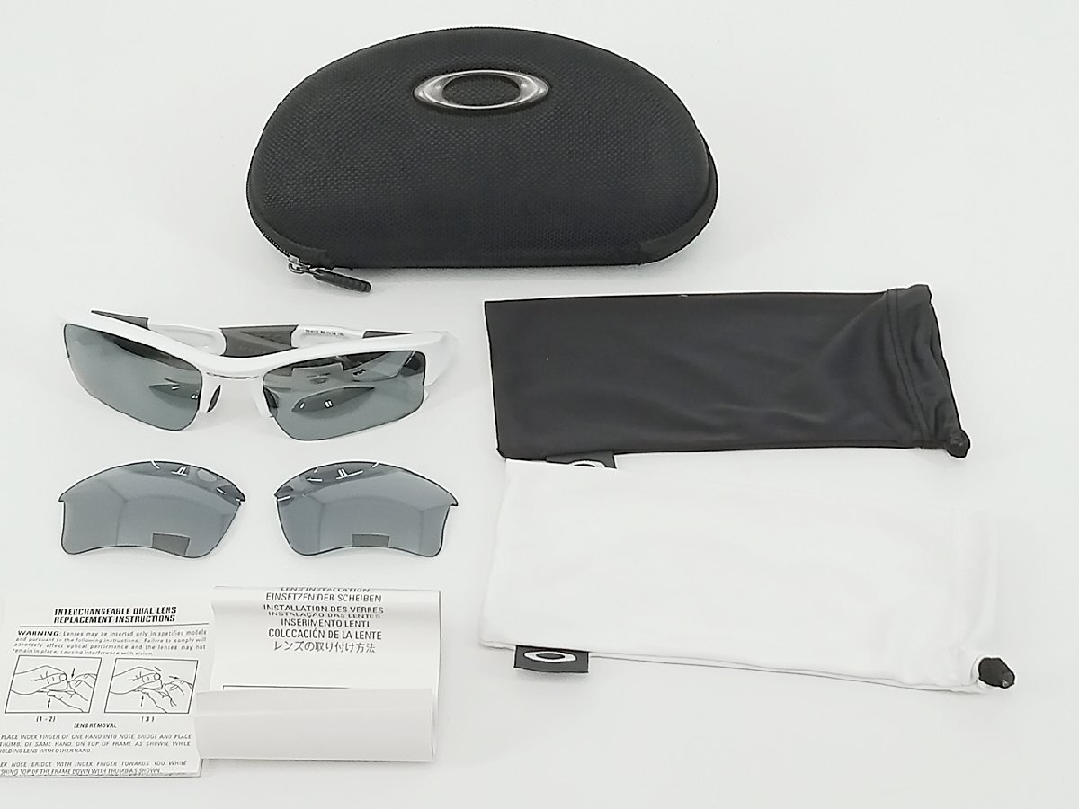 [15A-64-031-1] OAKLEY Oacley солнцезащитные очки с футляром изменение линзы имеется 