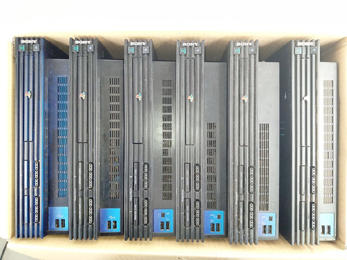 [HR-263] PS2 PlayStation2 プレイステーション2 初期型 6台 まとめ売り ジャンク_画像2