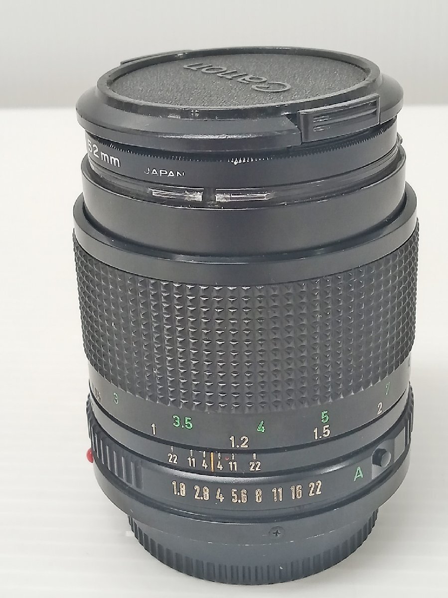 [B8B-64-016-1] CANON キヤノン CANON LENS FD 85mm 1:1.8 本体のみ 動作未確認 ジャンクの画像3