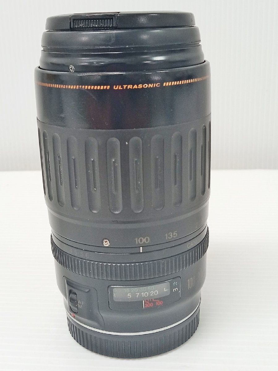 [B8B-64-017-1] CANON キヤノン CANON ZOOM LENS EF 100-300mm 1:4.5-5.6 本体+フタのみ 動作確認済み 中古の画像3