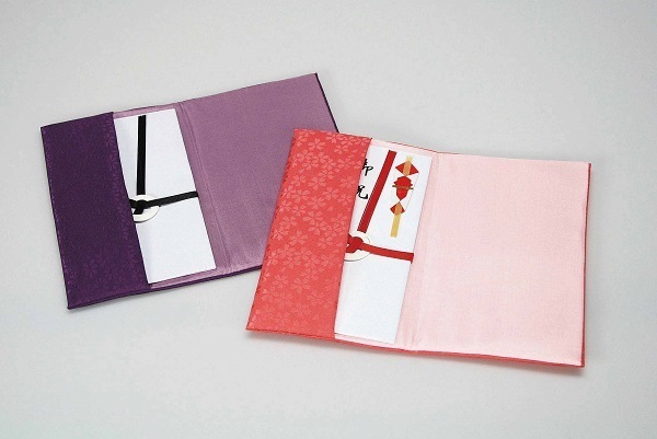 [ immediate payment ] folding fukusa ( pink * purple )kojito2 color set fukusa half minute . folding .. wedding . through night .. type ceremonial occasions 