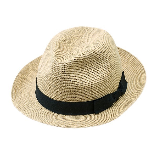 【即納】洗えるブレードハット アイメディア 帽子 ストローハット メンズコーデ 男性 UV 紫外線 日よけ サイズ調整 アウトドアの画像2