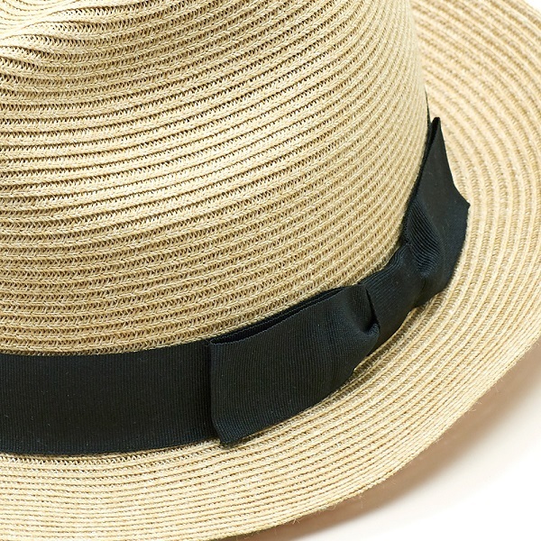 【即納】洗えるブレードハット アイメディア 帽子 ストローハット メンズコーデ 男性 UV 紫外線 日よけ サイズ調整 アウトドアの画像3