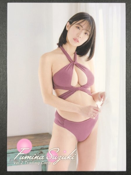 鈴木 ふみ奈 Vol.２ RG01 水着 グラビア アイドル トレカ トレーディングカードの画像1