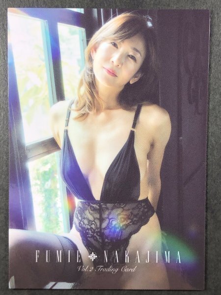 中島 史恵 HIT'S Vol.2 RG75 セカンド 水着 グラビア アイドル トレカ トレーディングカードの画像1